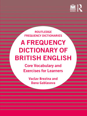 cover image of A Frequency Dictionary of British English